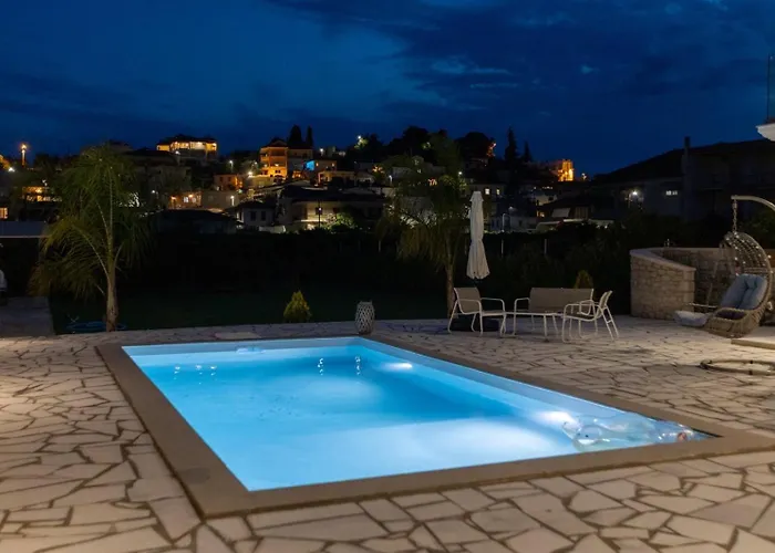 Rafaelia Premium With Private Pool In Drepano (Argolis)